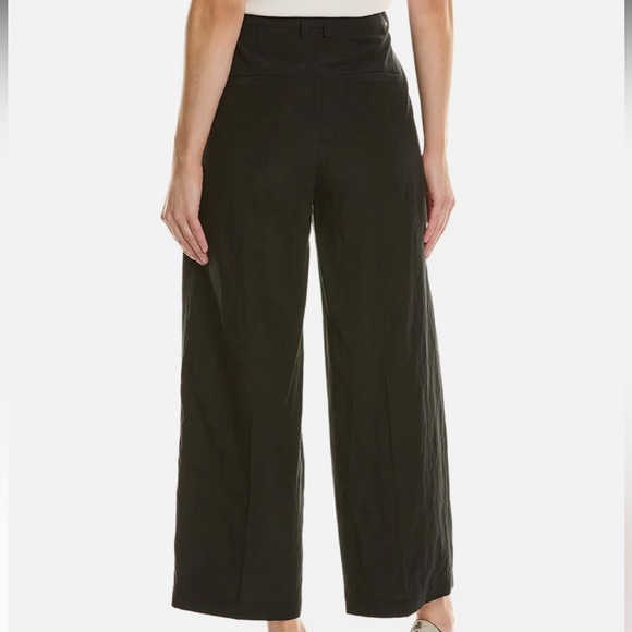 Vince Mid-Rise Sculpted Wool-Blend Crop Pant 12 NWT - Picture 2 of 2